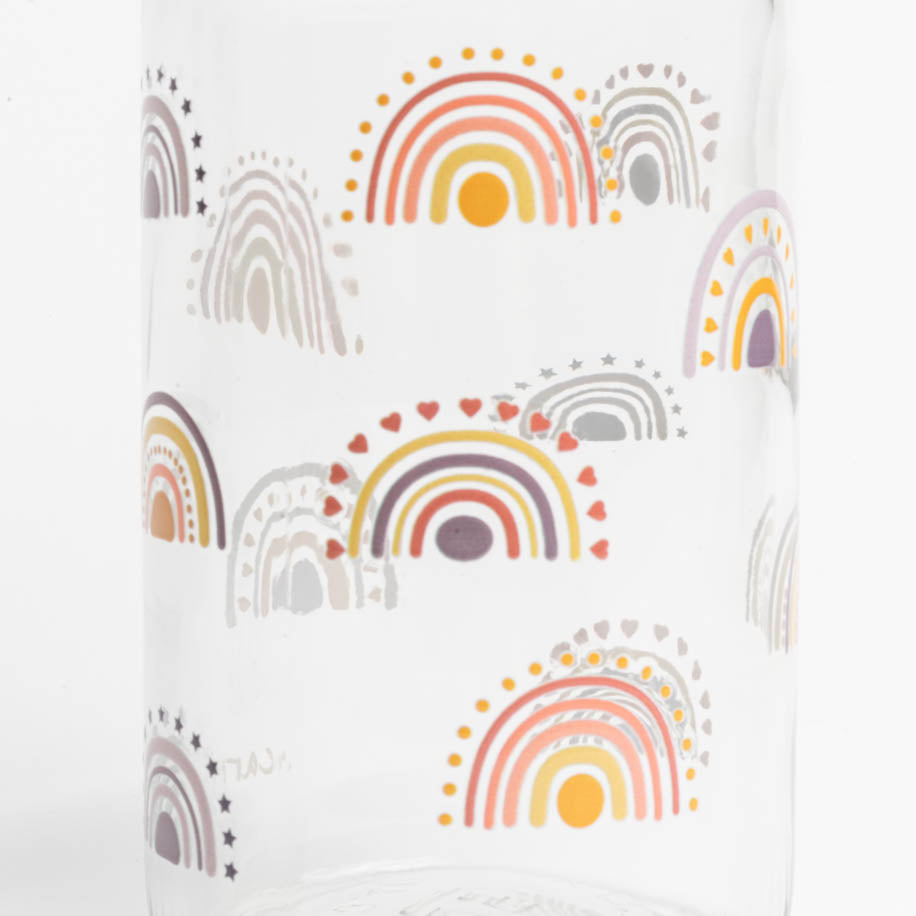 BOHO RAINBOW 0.4 l Glass Bottle