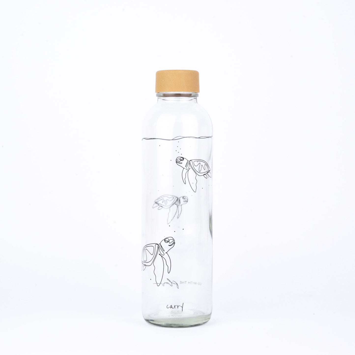 GO WITH THE FLOW 0.7 l Glass Bottle