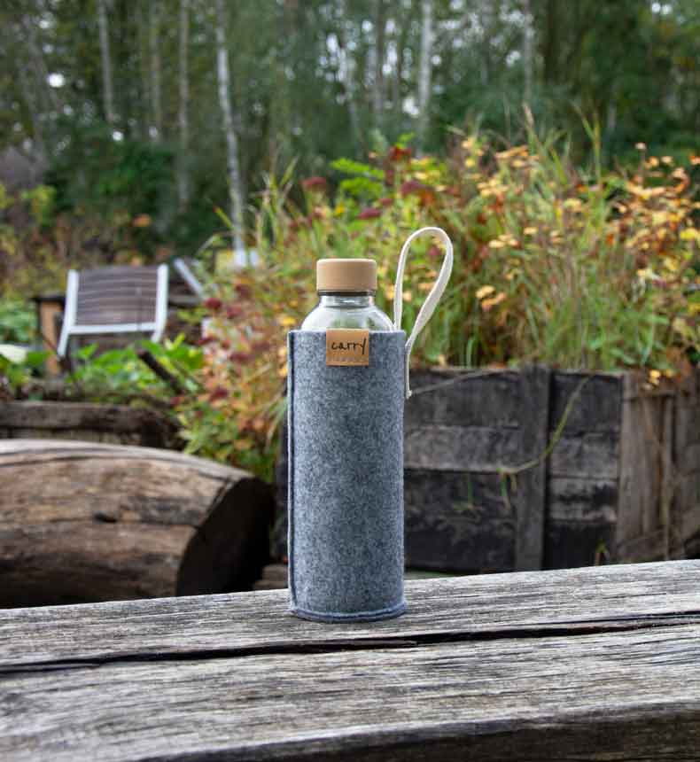 SLEEVE 0,7 l - Schutzhülle GRAU