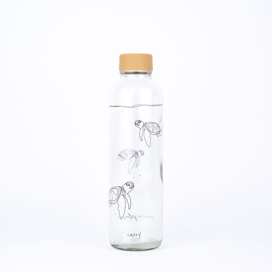 GO WITH THE FLOW 0.7 l Glass Bottle
