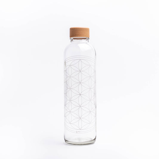 FLOWER OF LIFE 0,7 l Glasflasche