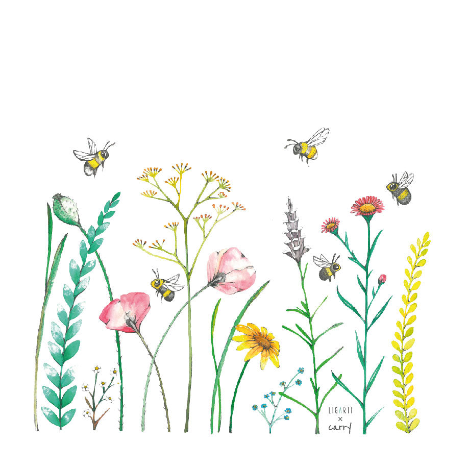 LET THE BEES BE 0.7 l Glass Bottle